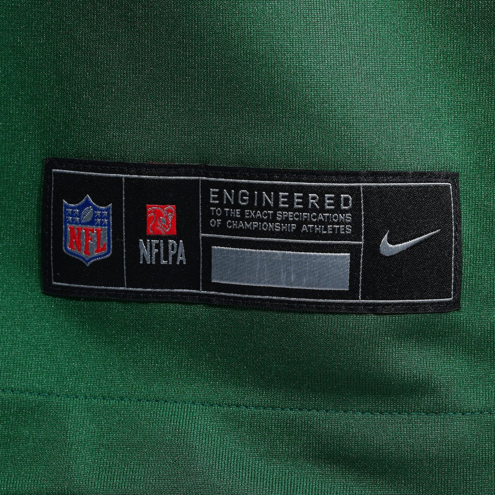 Nike Justin Fields New York Jets Youth Game Jersey Green