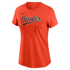 Jackson Holliday Baltimore Orioles Nike Women's Cooperstown Collection Fuse Name & Number T-Shirt - Orange - Nike Online