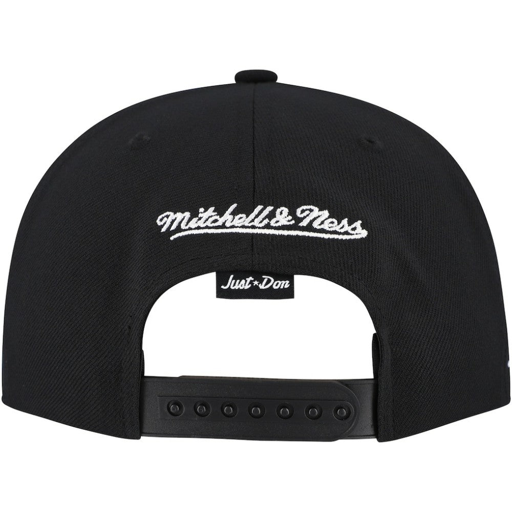 Pittsburgh Pirates Mitchell & Ness Just Don x MLB Lux Script Snapback Hat - Black - Mitchell & Ness Sale