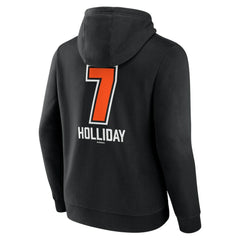Jackson Holliday Baltimore Orioles Fastball Player Name & Number Pullover Hoodie - Black - MLB Discount
