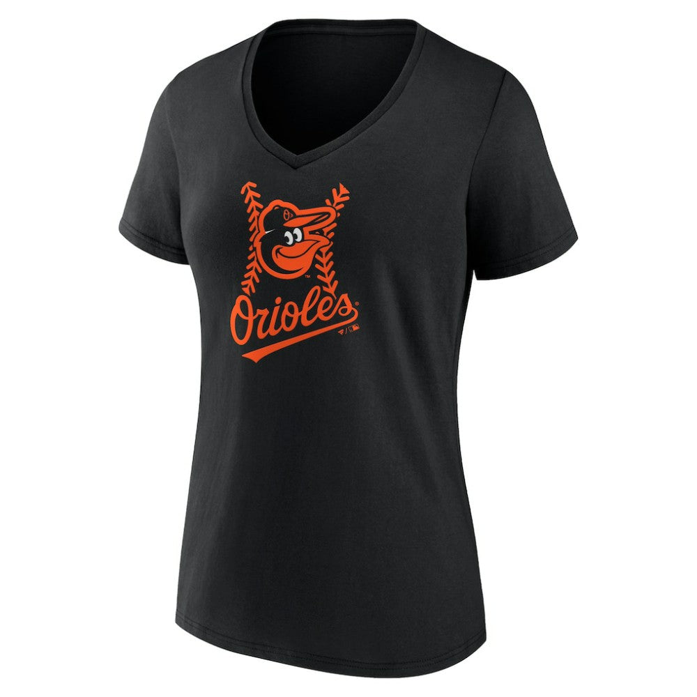Jackson Holliday Baltimore Orioles Women's Fastball Player Name & Number V-Neck T-Shirt - Black - MLB Online