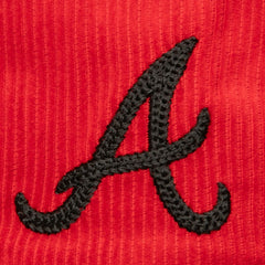 Mitchell & Ness  Atlanta Braves Male Adult Corduroy Snapback Hat - Red - Mitchell & Ness Discount
