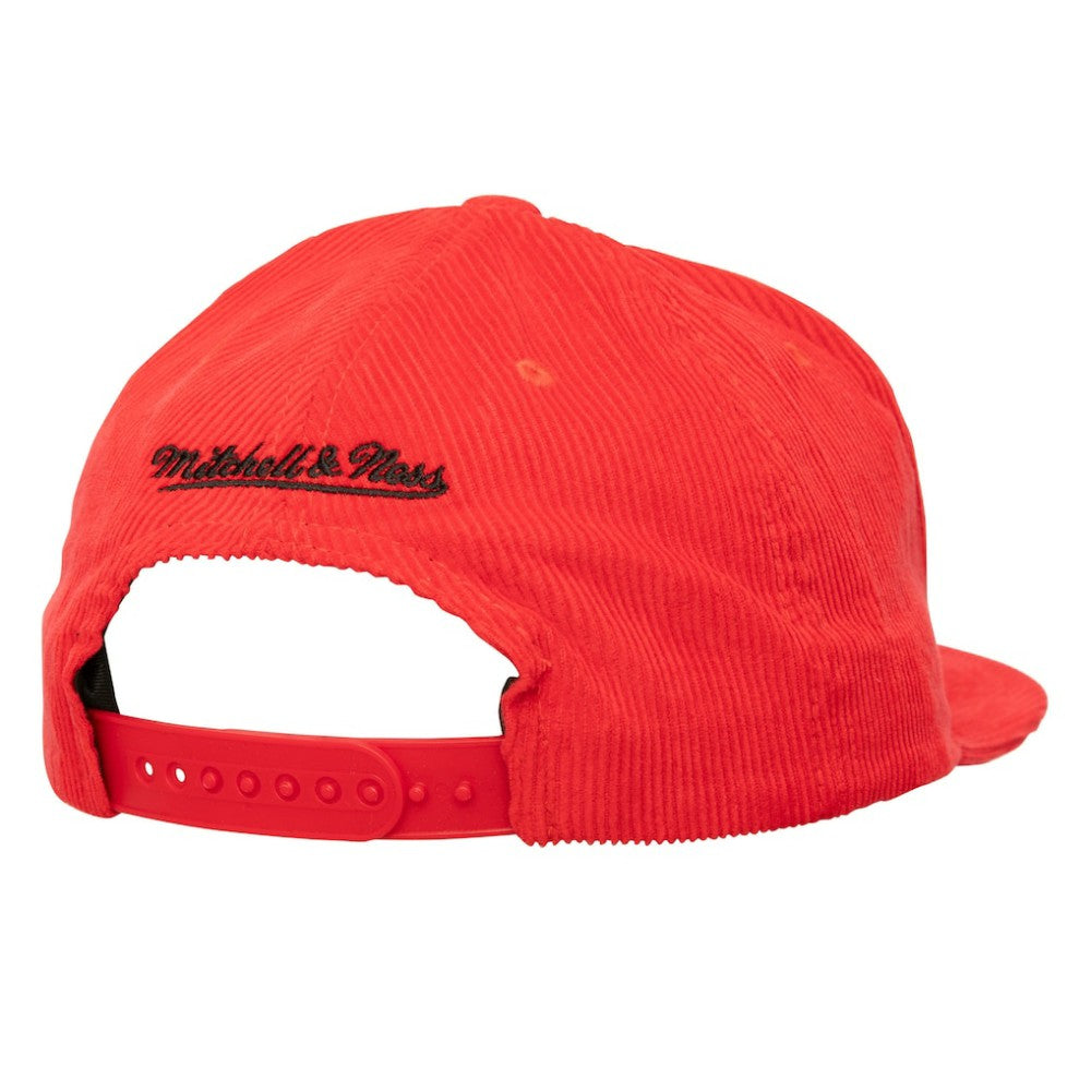 Mitchell & Ness Boston Red Sox Corduroy Snapback Hat - Red - Mitchell & Ness Sale