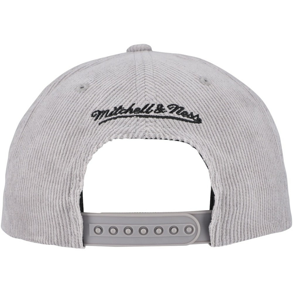 Mitchell & Ness  Chicago White Sox Male Adult Corduroy Snapback Hat - Gray - Mitchell & Ness on Sale