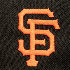 San Francisco Giants Mitchell & Ness Double Up Snapback Hat - Black - Mitchell & Ness on Sale