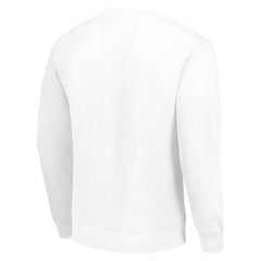 Buffalo Bills Starter Tailsweep Team Graphic Tri-Blend Fleece Pullover Sweatshirt White