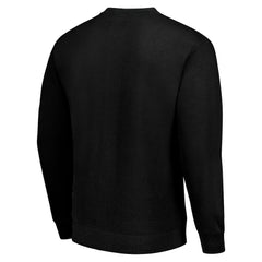 Philadelphia Eagles Starter Tailsweep Team Graphic Tri-Blend Fleece Pullover Sweatshirt Black