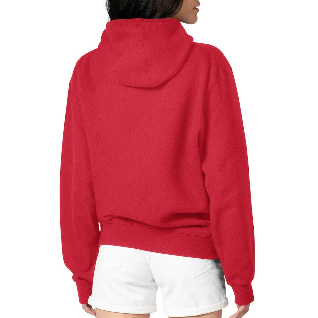 Kansas City Chiefs G-III 4Her by Carl Banks Women's Collage Graphic Fleece Pullover Hoodie Red
