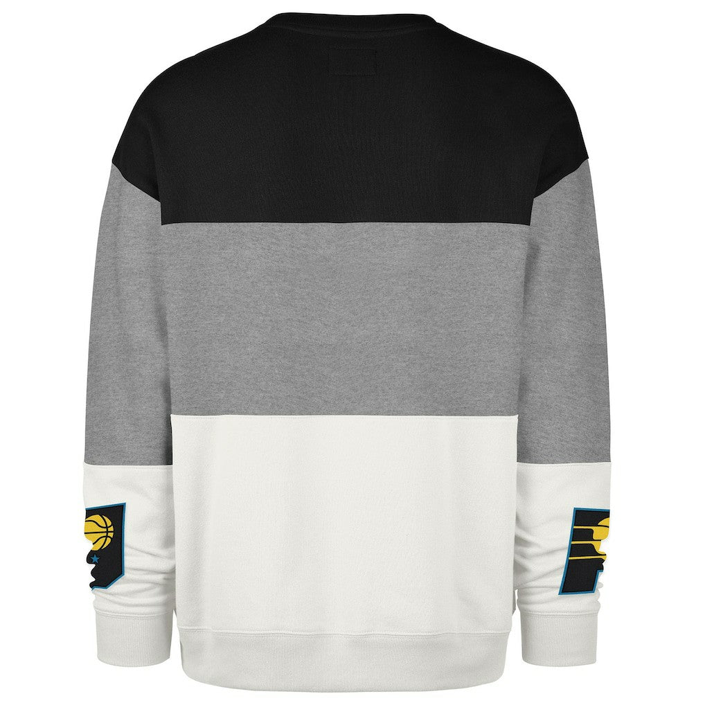 Indiana Pacers '47 Unisex 2024/25 City Edition On Five Maximalist Pullover Sweatshirt Gray | 47 brand