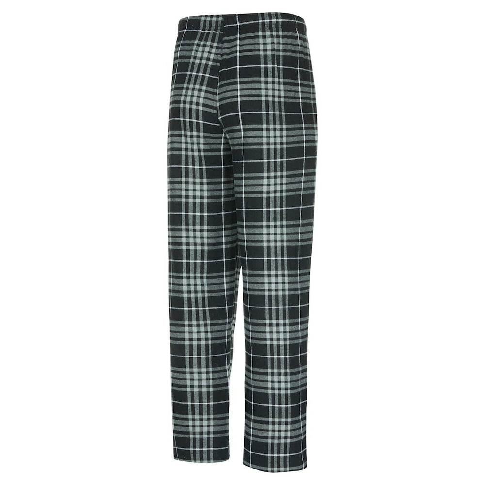Brooklyn Nets Concepts Sport Vector Top & Flannel Pants Sleep Set Black/Gray