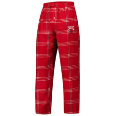 Chicago Bulls Concepts Sport Petition Long Sleeve Top and Plaid Pant Set Red