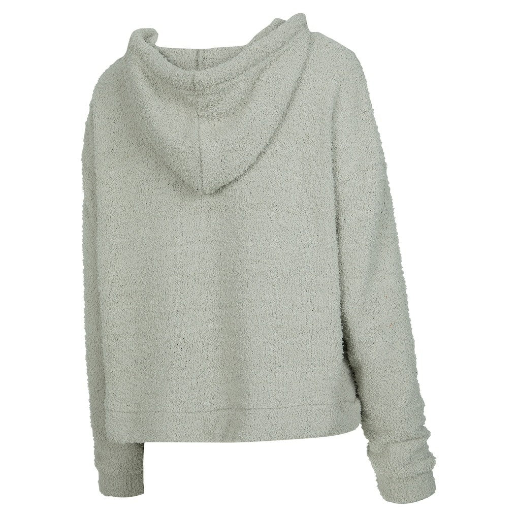 New York Knicks Concepts Sport Women's Ventura Comfy Pullover Hoodie Gray