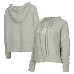 Minnesota Timberwolves Concepts Sport Women's Ventura Comfy Pullover Hoodie Gray
