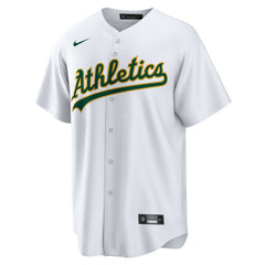 Seth Brown Athletics Nike Home Replica Jersey - White - Nike Sale
