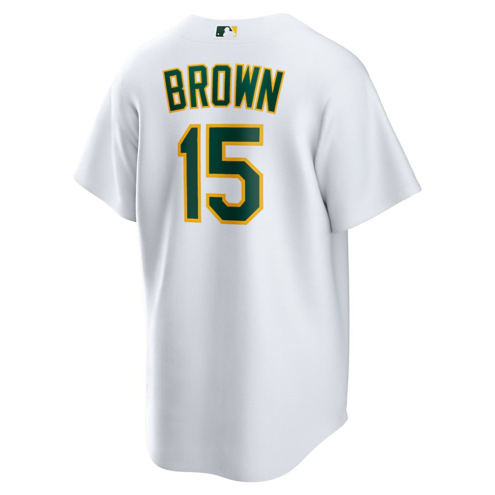 Seth Brown Athletics Nike Home Replica Jersey - White - Nike Sale