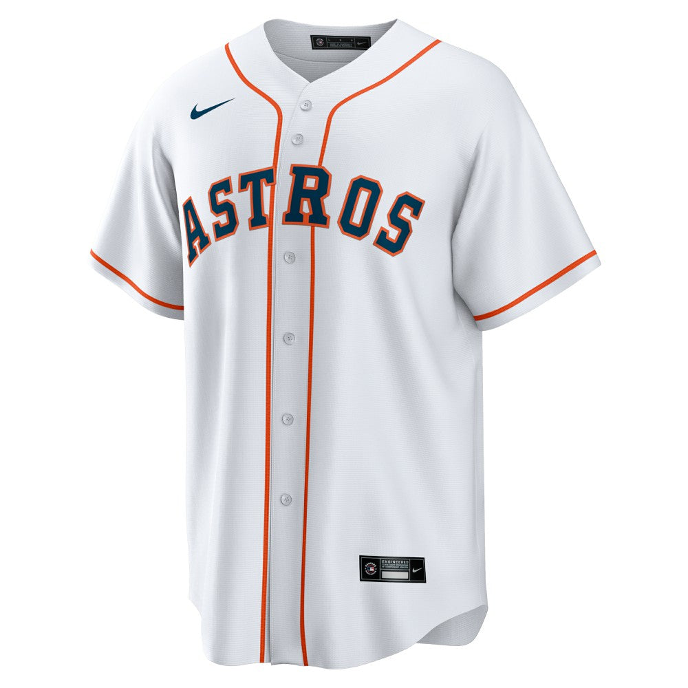 Yainer Diaz Houston Astros Nike Home Replica Jersey - White - Nike on Sale