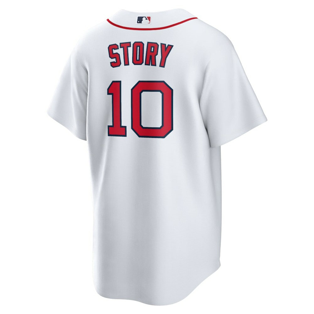 Trevor Story Boston Red Sox Nike Home Replica Jersey - White - Nike on Sale