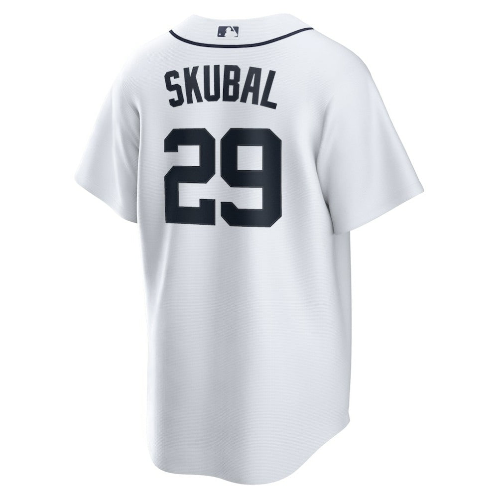 Tarik Skubal Detroit Tigers Nike Home Replica Jersey - White - Nike Discount