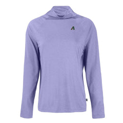 Arizona Diamondbacks Cutter & Buck Women's Cooperstown Collection Coastline Epic Comfort Eco Recycled Funnel Neck Raglan Pullover Top - Purple - MLB Discount