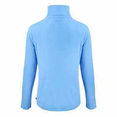 Kansas City Royals Cutter & Buck Women's City Connect Coastline Epic Comfort Eco Recycled Funnel Neck Raglan Pullover Top - Powder Blue - MLB Sale