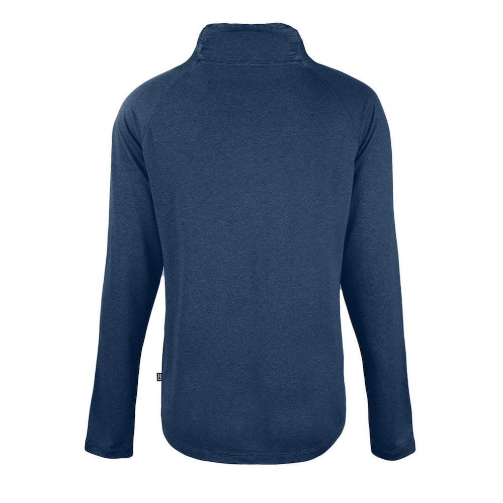 Philadelphia Phillies Cutter & Buck Women's  Coastline Epic Comfort Eco Recycled Funnel Neck Raglan Pullover Top - Navy - MLB Sale