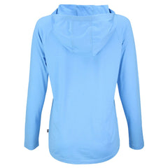 Kansas City Royals Cutter & Buck Women's  Coastline Epic Comfort Eco Recycled Hoodie Raglan Long Sleeve T-Shirt - Powder Blue - MLB Discount