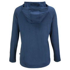 Minnesota Twins Cutter & Buck Women's  Coastline Epic Comfort Eco Recycled Hoodie Raglan Long Sleeve T-Shirt - Navy - MLB Sale