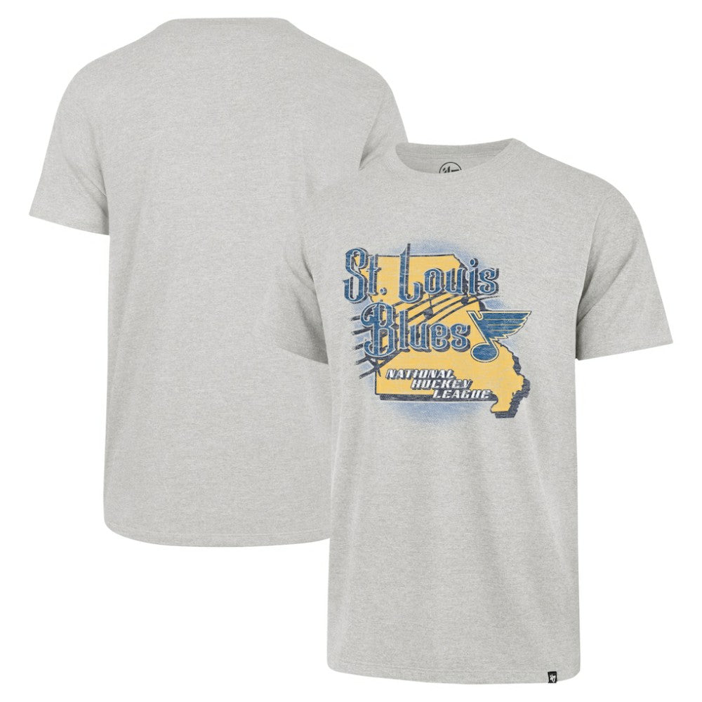 St. Louis Blues '47 Regional Localized Franklin T-Shirt - Gray - NHL 201564146