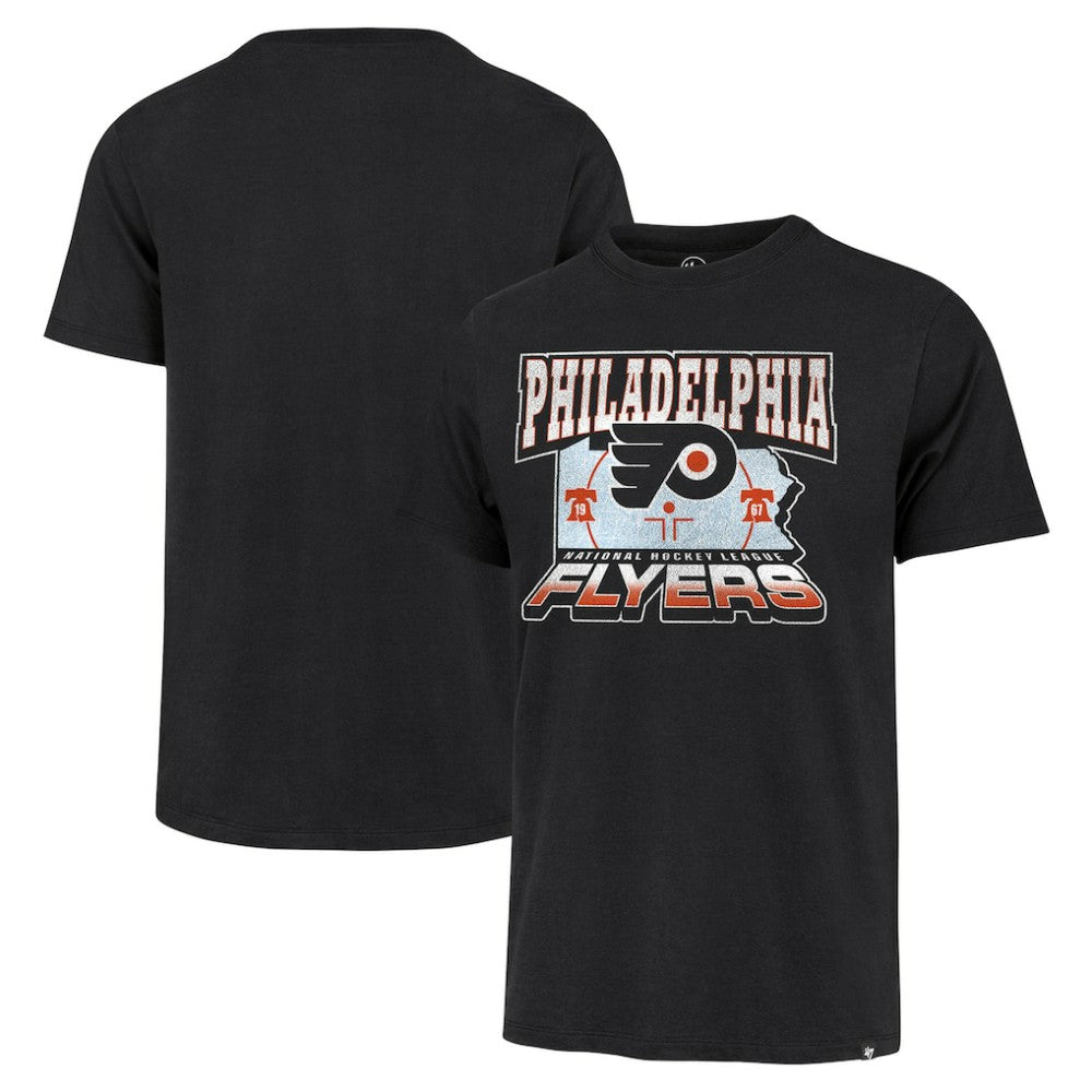 Philadelphia Flyers '47 Regional Localized Franklin T-Shirt - Black - NHL 201564151