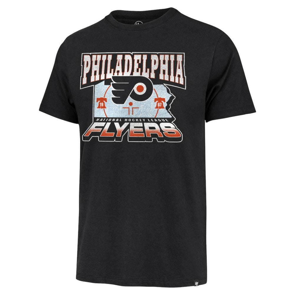 Philadelphia Flyers '47 Regional Localized Franklin T-Shirt - Black - NHL 201564151