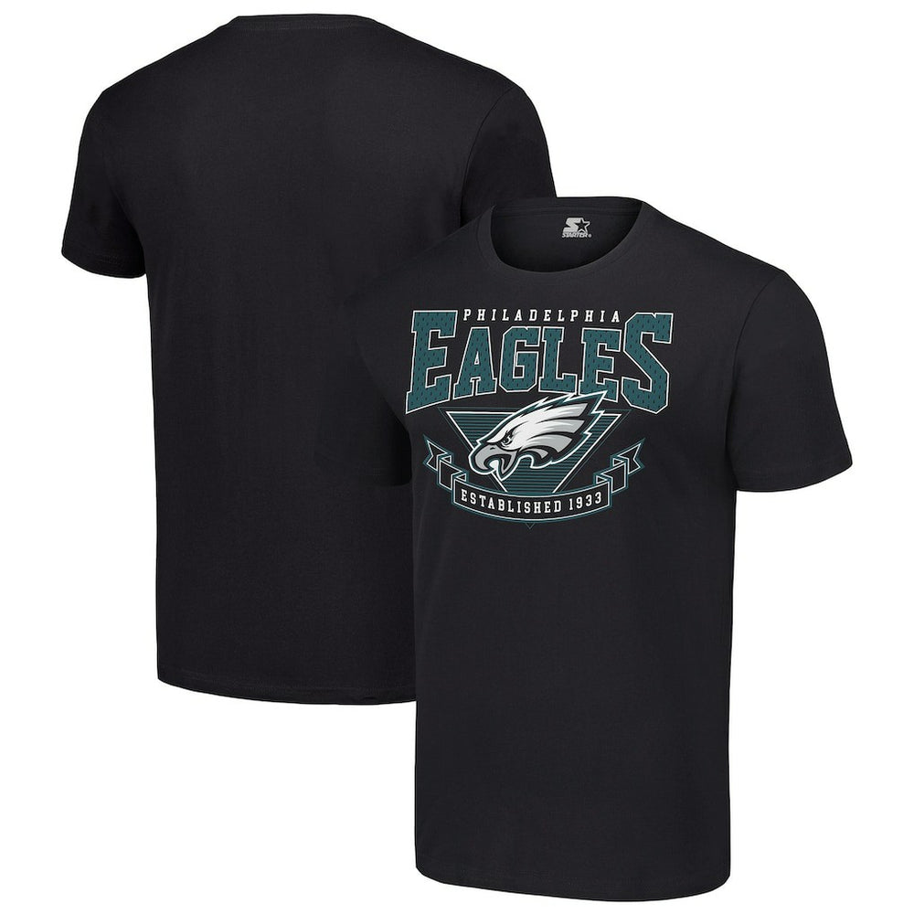 Philadelphia Eagles Starter 80s Inspired Team Logo T-Shirt Black
