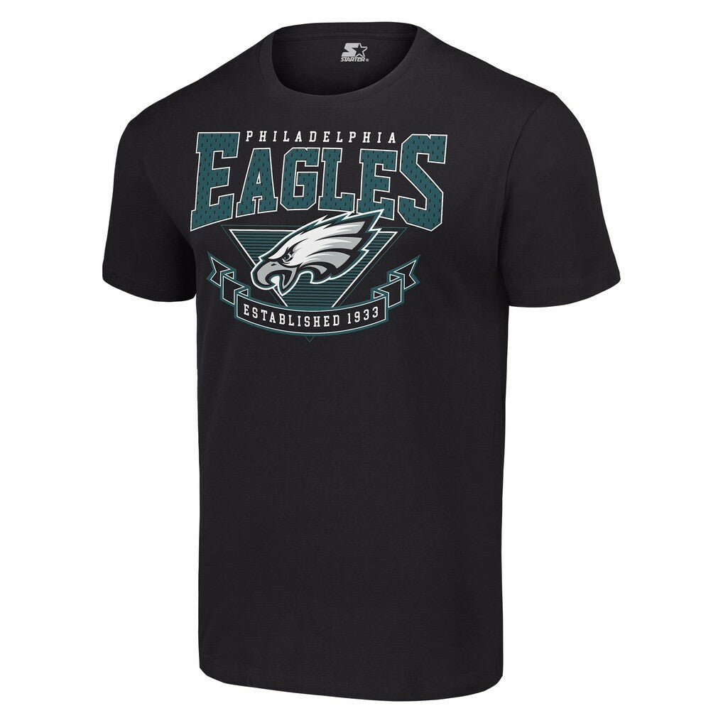 Philadelphia Eagles Starter 80s Inspired Team Logo T-Shirt Black