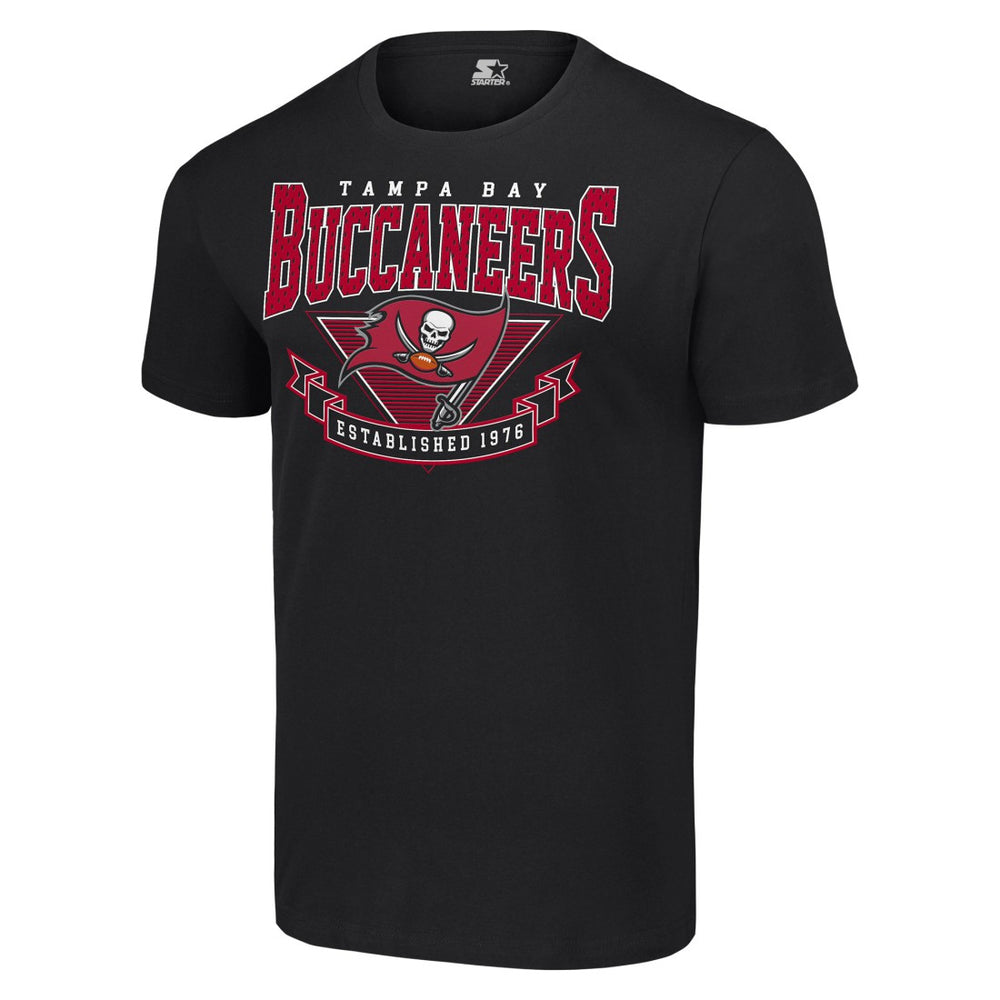 Tampa Bay Buccaneers Starter 80s Inspired Team Logo T-Shirt Black