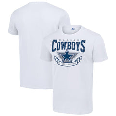 Dallas Cowboys Starter 80s Inspired Team Logo T-Shirt White