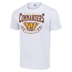Washington Commanders Starter 80s Inspired Team Logo T-Shirt White