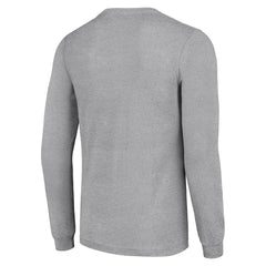 Chicago Bears Starter '80s Inspired Team Logo Long Sleeve T-Shirt Heather Gray