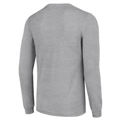 Minnesota Vikings Starter '80s Inspired Team Logo Long Sleeve T-Shirt Heather Gray