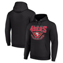 San Francisco 49ers Starter ‘80s Inspired Pullover Hoodie Black