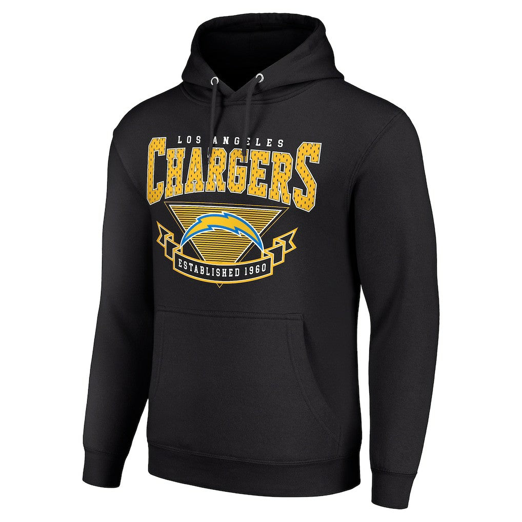 Los Angeles Chargers Starter ‘80s Inspired Pullover Hoodie Black