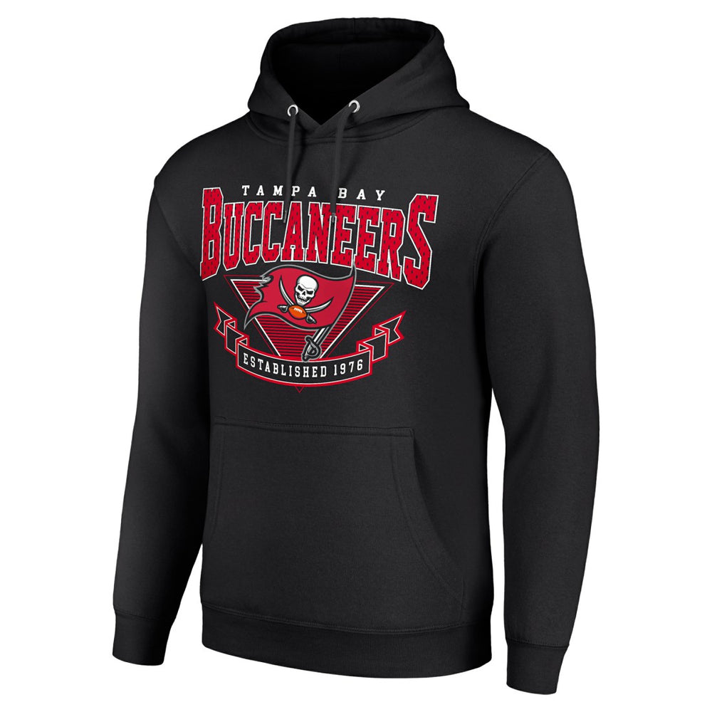 Tampa Bay Buccaneers Starter ‘80s Inspired Pullover Hoodie Black