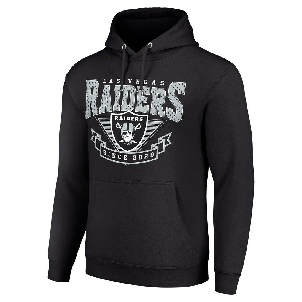 Las Vegas Raiders Starter ‘80s Inspired Pullover Hoodie Black