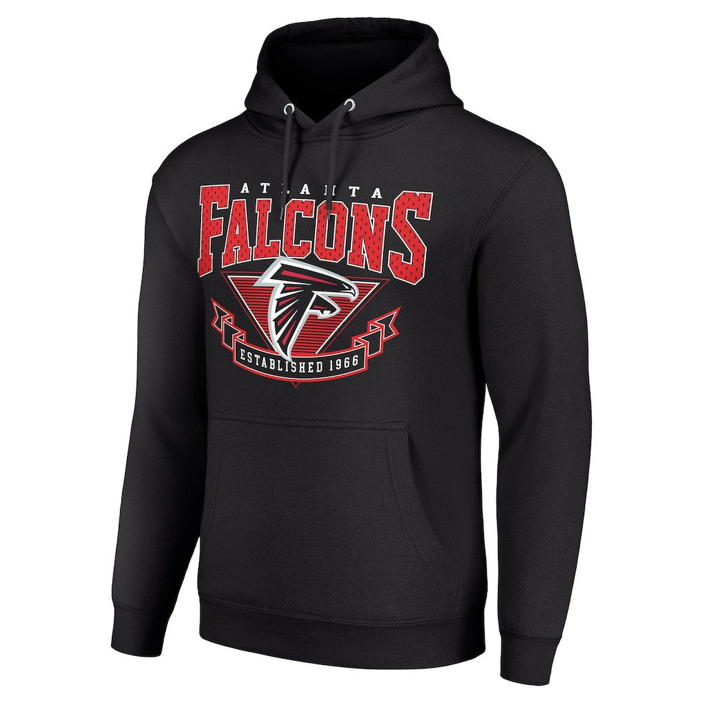 Atlanta Falcons Starter ‘80s Inspired Pullover Hoodie Black