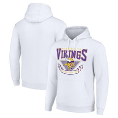 Minnesota Vikings Starter ‘80s Inspired Pullover Hoodie White