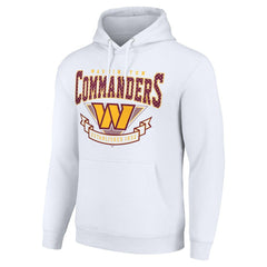 Washington Commanders Starter ‘80s Inspired Pullover Hoodie White