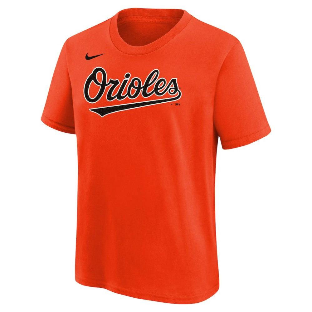 Jackson Holliday Baltimore Orioles Nike Youth Name & Number T-Shirt - Orange - Nike Online