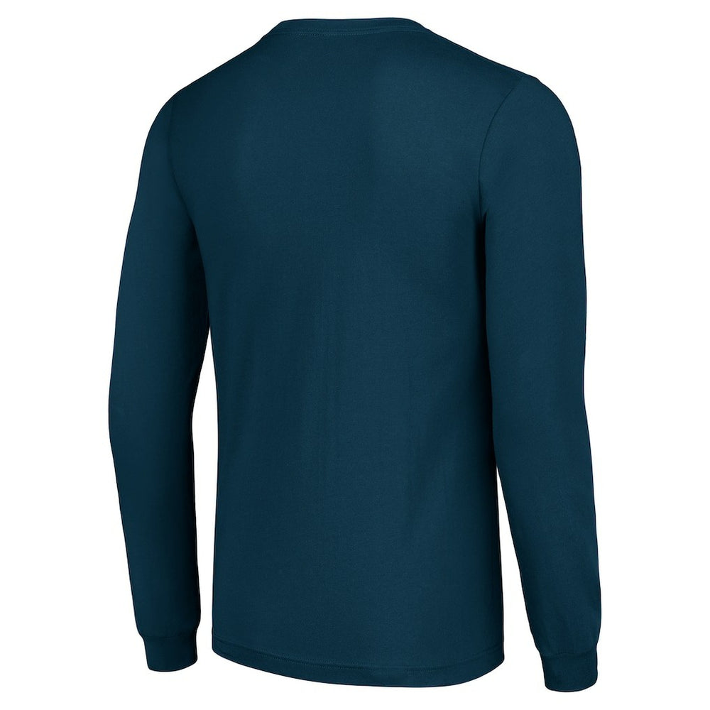 Chicago Bears Starter Player X Logo Graphic Long Sleeve T-Shirt Navy