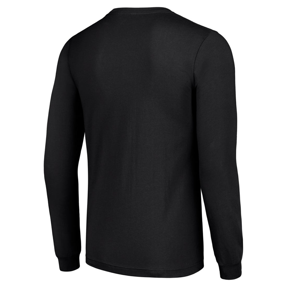 Detroit Lions Starter Player X Logo Graphic Long Sleeve T-Shirt Black