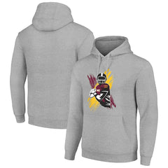 Washington Commanders Starter Player X Fleece Pullover Hoodie Heather Gray