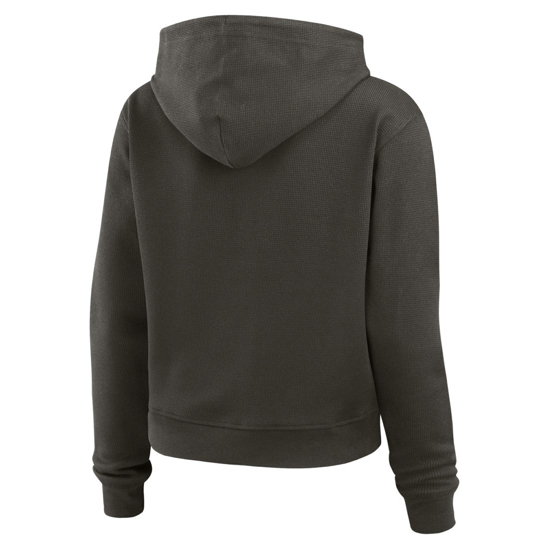 Tampa Bay Buccaneers WEAR by Erin Andrews Women's Waffle Hoodie Pullover Top Pewter