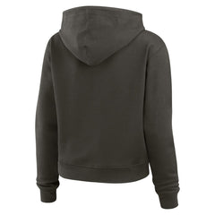 Tampa Bay Buccaneers WEAR by Erin Andrews Women's Waffle Hoodie Pullover Top Pewter